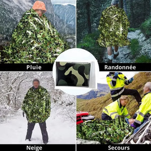 Emergency Blanket Camouflage | TrekWard