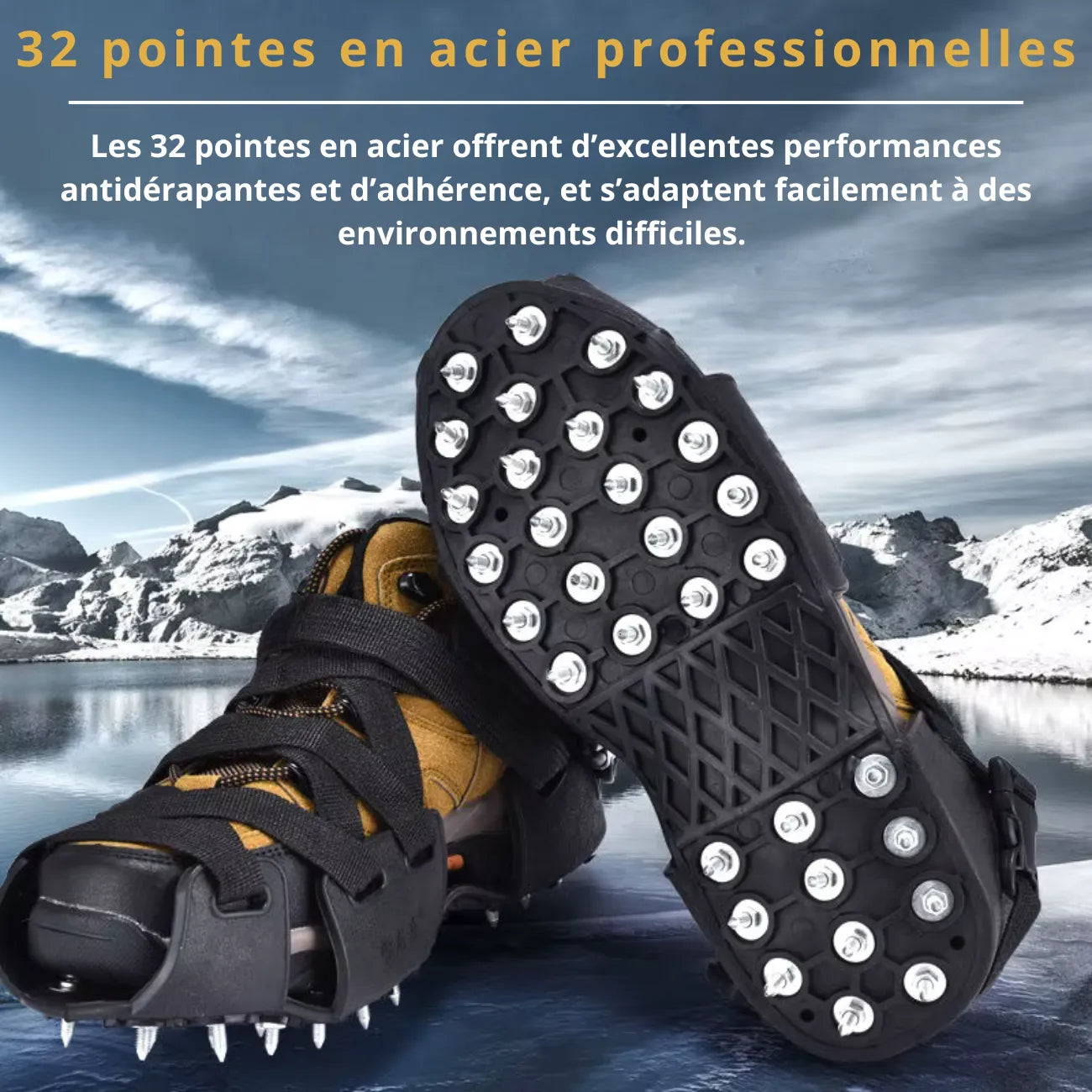 Ice Cleats for Snow 2 | TrekWard