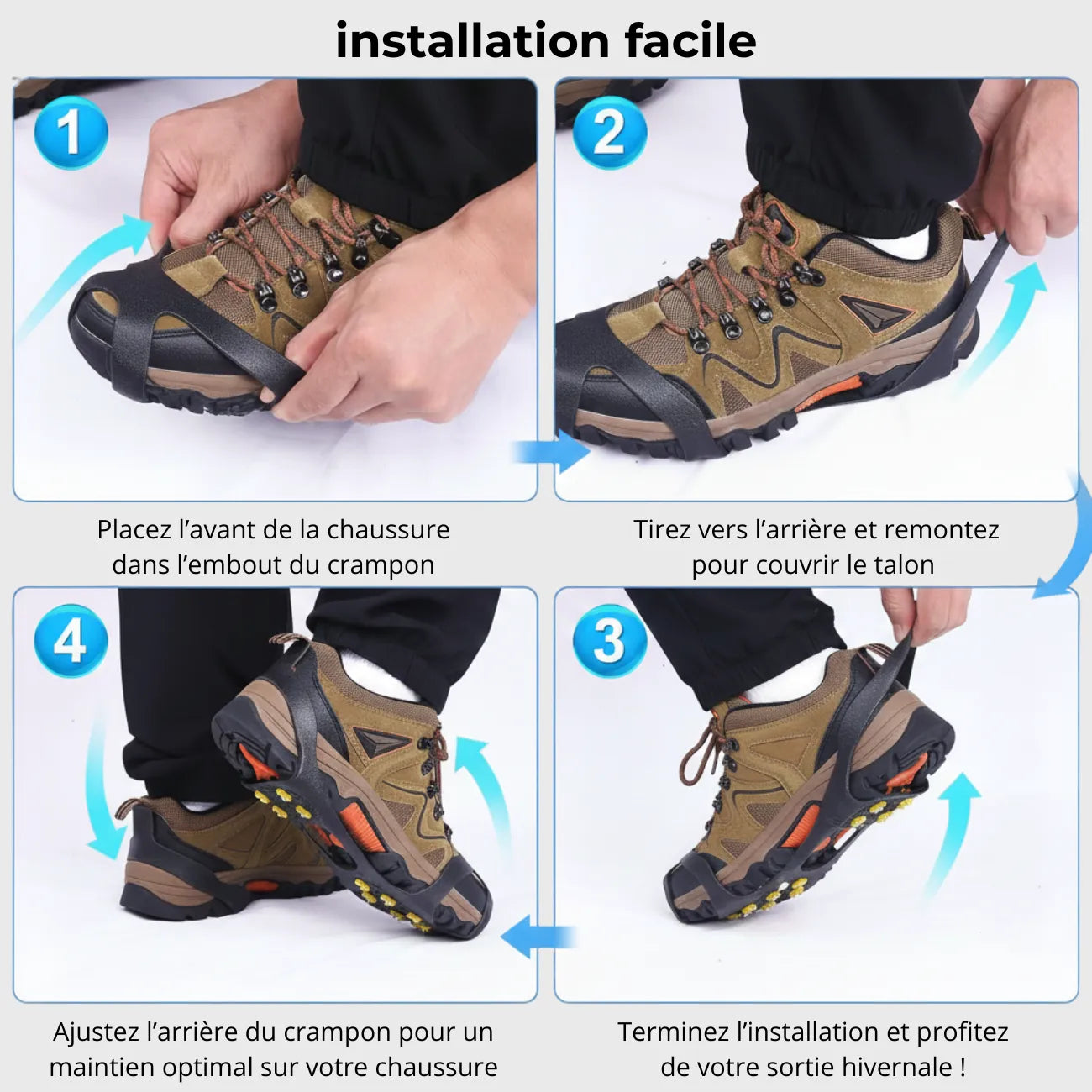 Ice Cleats for Snow | TrekWard