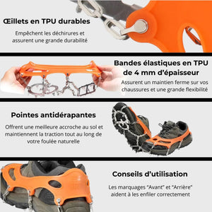 Ice Cleats for Ice & Snow | TrekWard