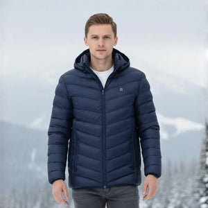 Heated Puffer Jacket Unisex | TrekWard