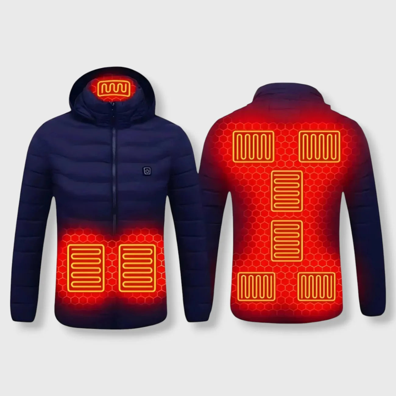 Heated Puffer Jacket Unisex | TrekWard