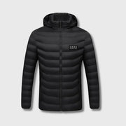 USB Heated Puffer Jacket with Hood