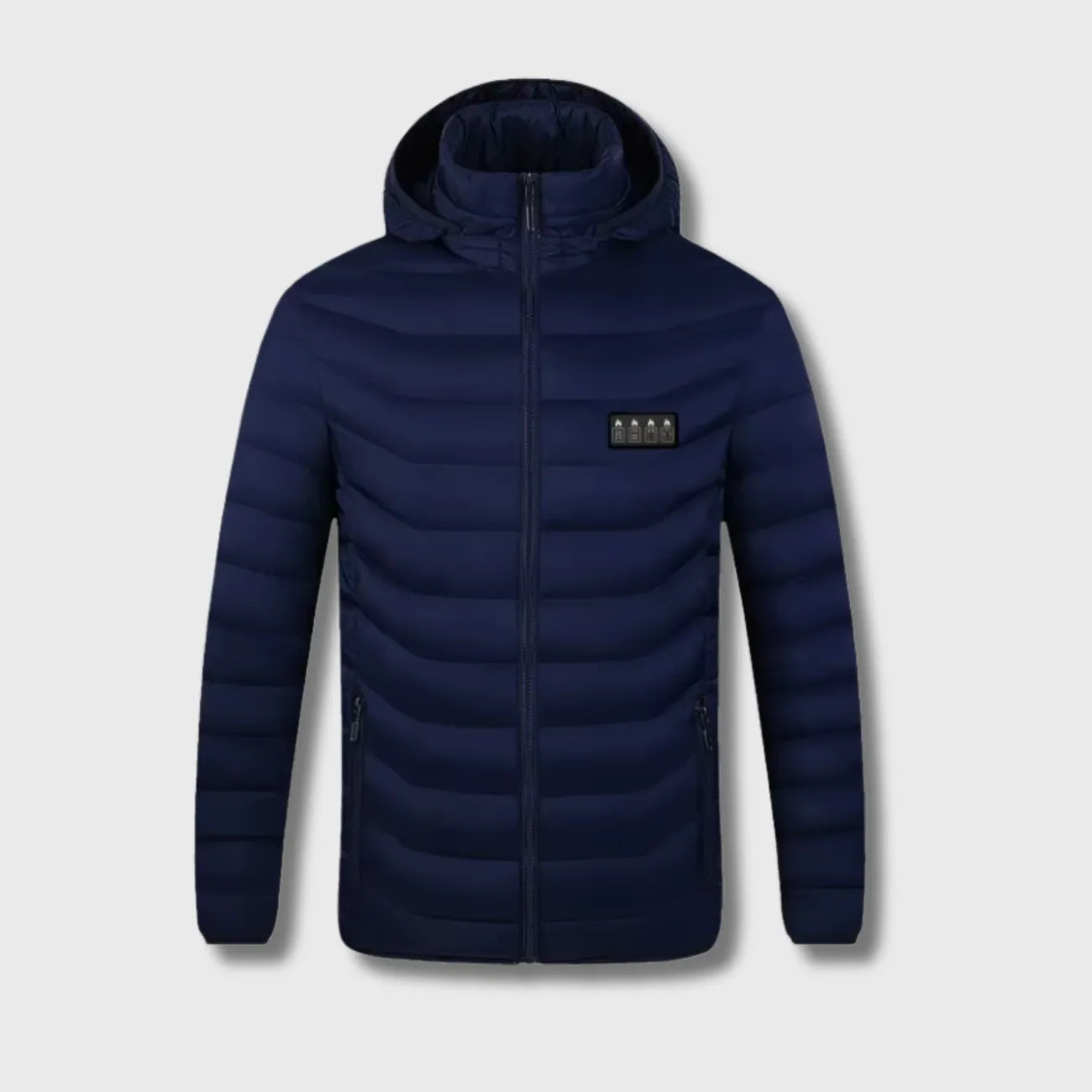 USB Heated Puffer Jacket with Hood | TrekWard