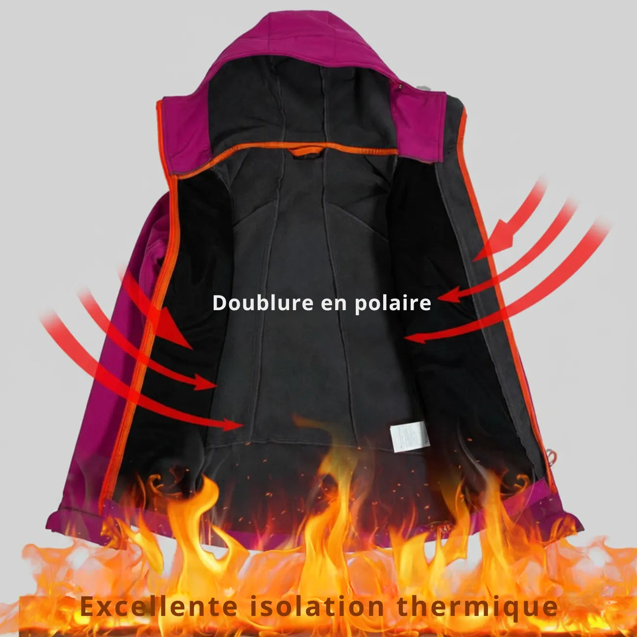 Women's Softshell Hiking Fleece | TrekWard