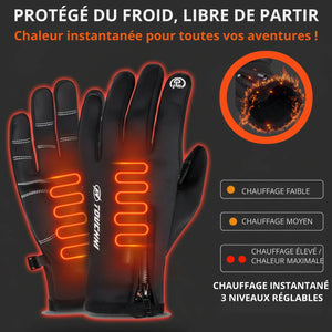Heated Gloves with Anti Rutsch | TrekWard