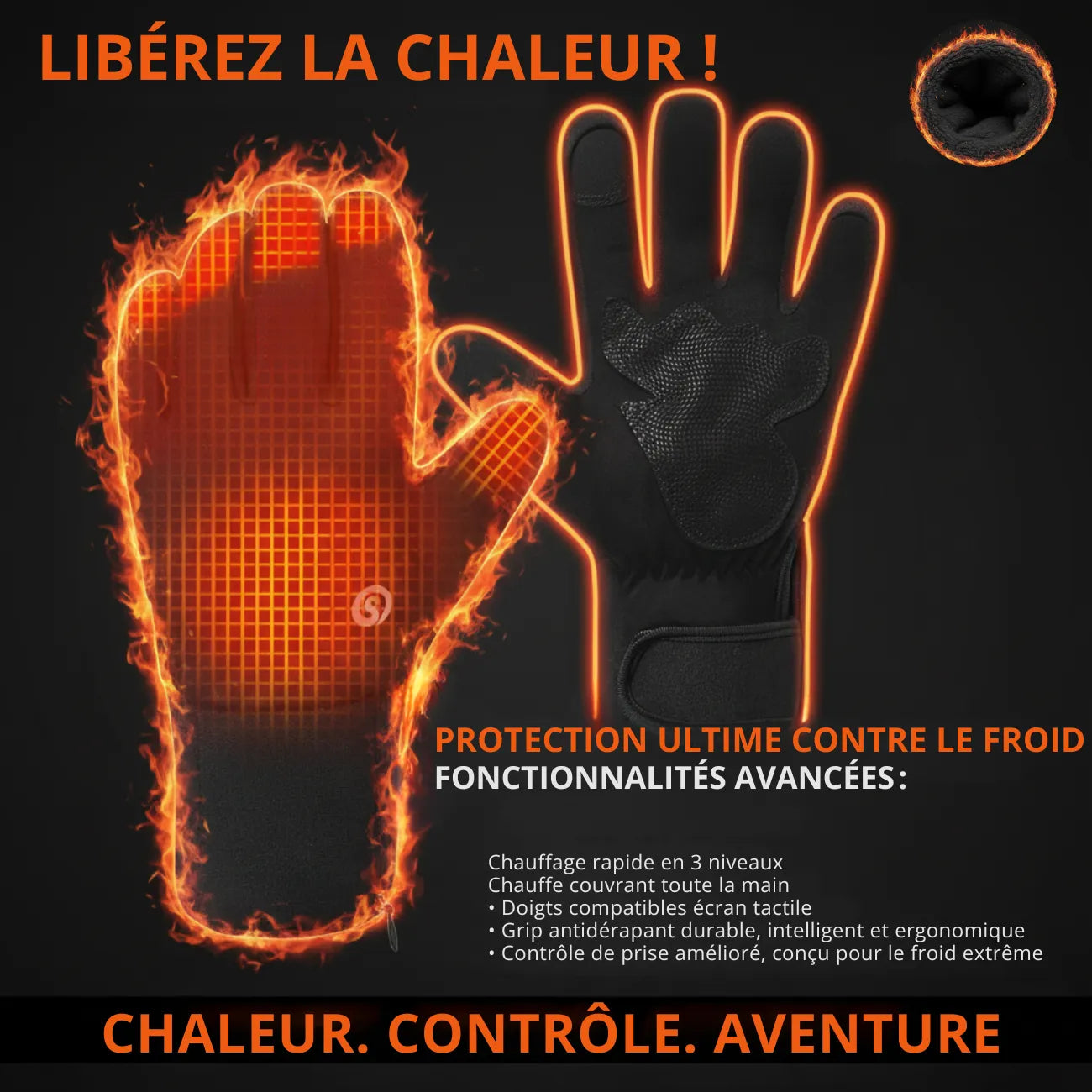 Rechargeable Heated Gloves | TrekWard