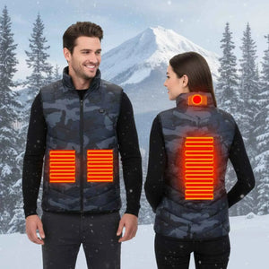 Heated Vest in Camouflage | TrekWard