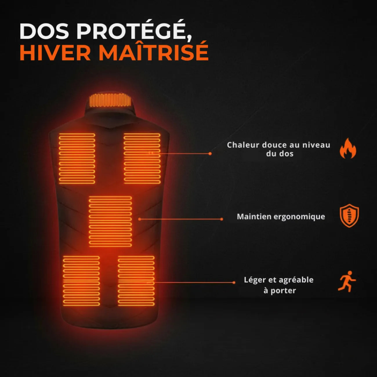 Heated Vest with Battery | TrekWard