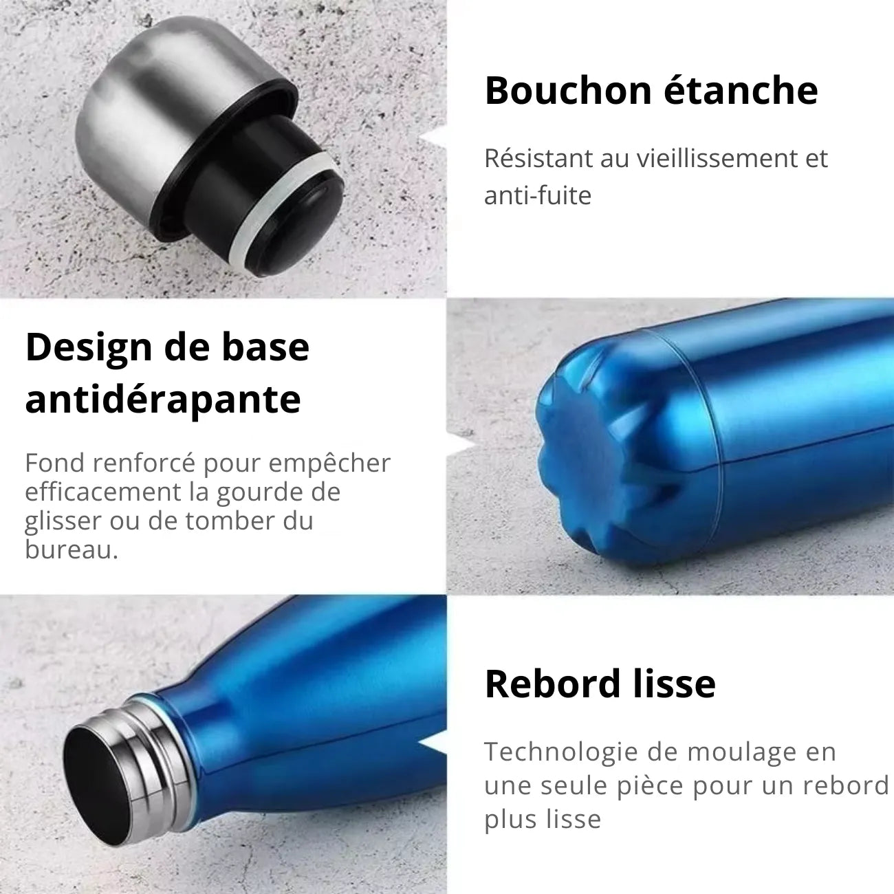 Insulated Hiking Water Bottle | TrekWard