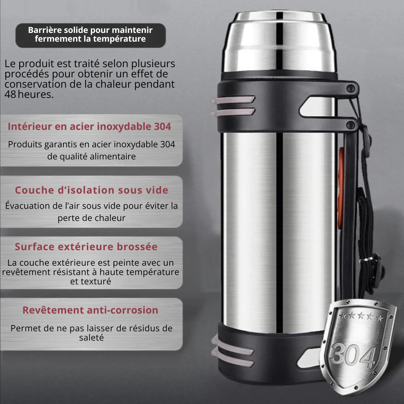 Insulated Trekking Water Bottle | TrekWard
