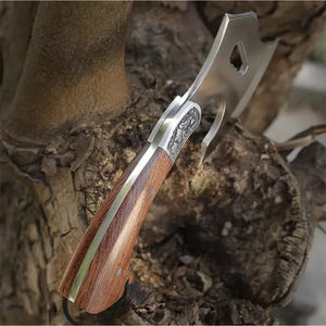 Survival Axe with Wooden Handle | TrekWard