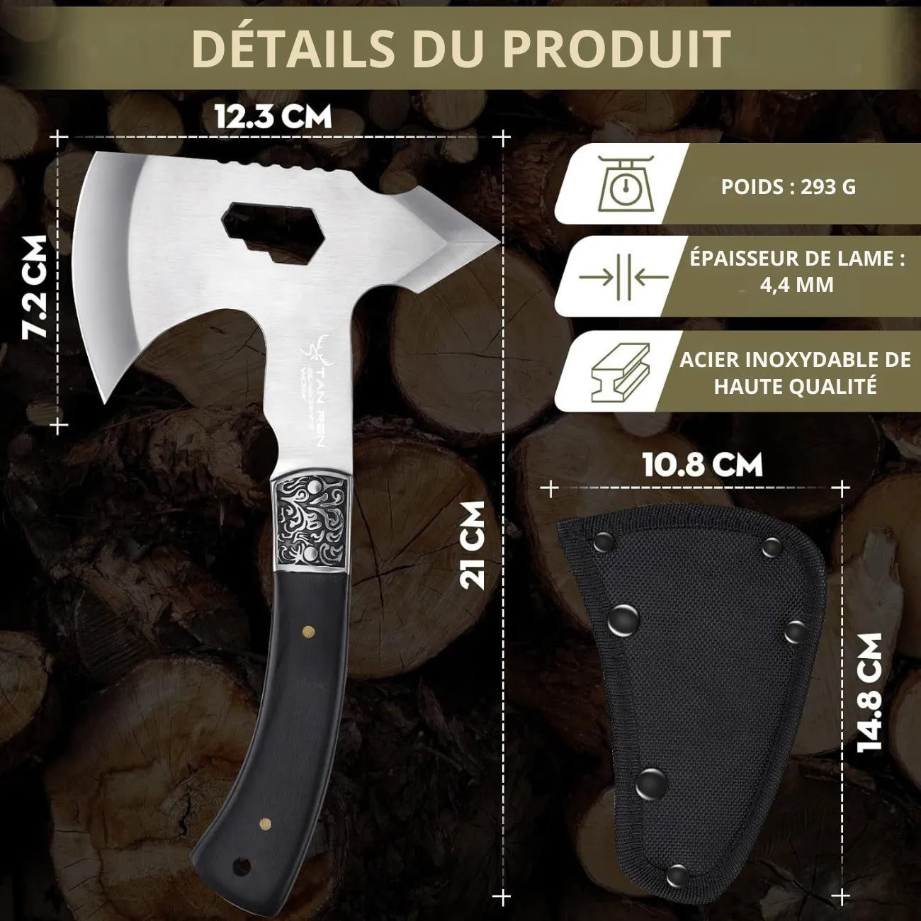 Vielseitiges Survival Hatchet | TrekWard