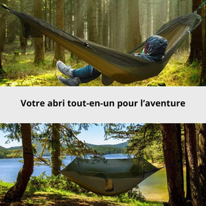 Camping Hammock with Mosquito Net | TrekWard