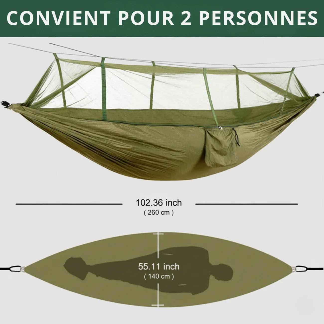 Trekking Hammock Two Person | TrekWard