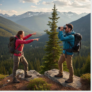 Hiking Binoculars 10x42 Powerful | TrekWard