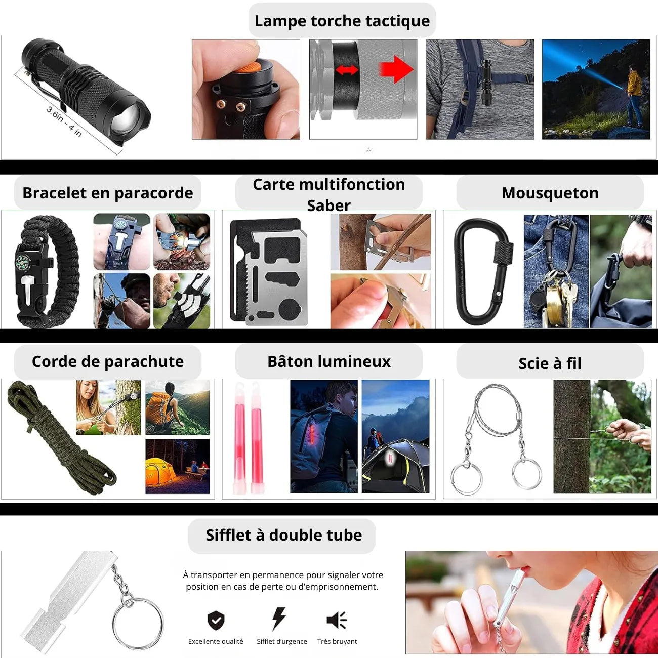 Survival Kit Hiking N Complete | TrekWard