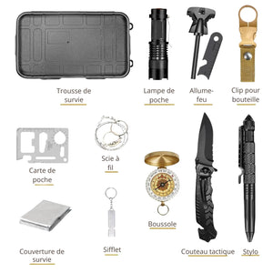 Tactical Survival Kit Outdoor | TrekWard