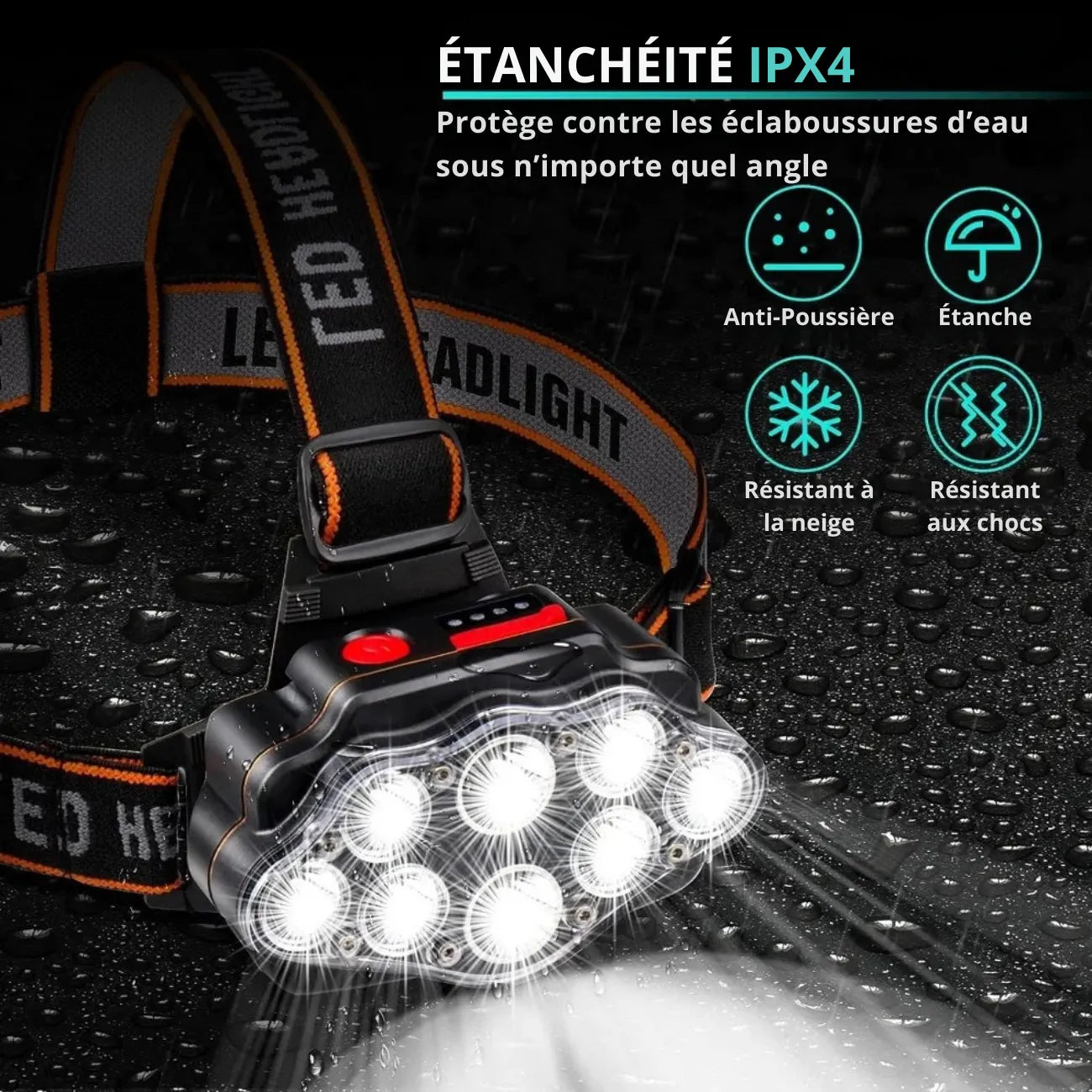 LED Headlamp for Hiking | TrekWard