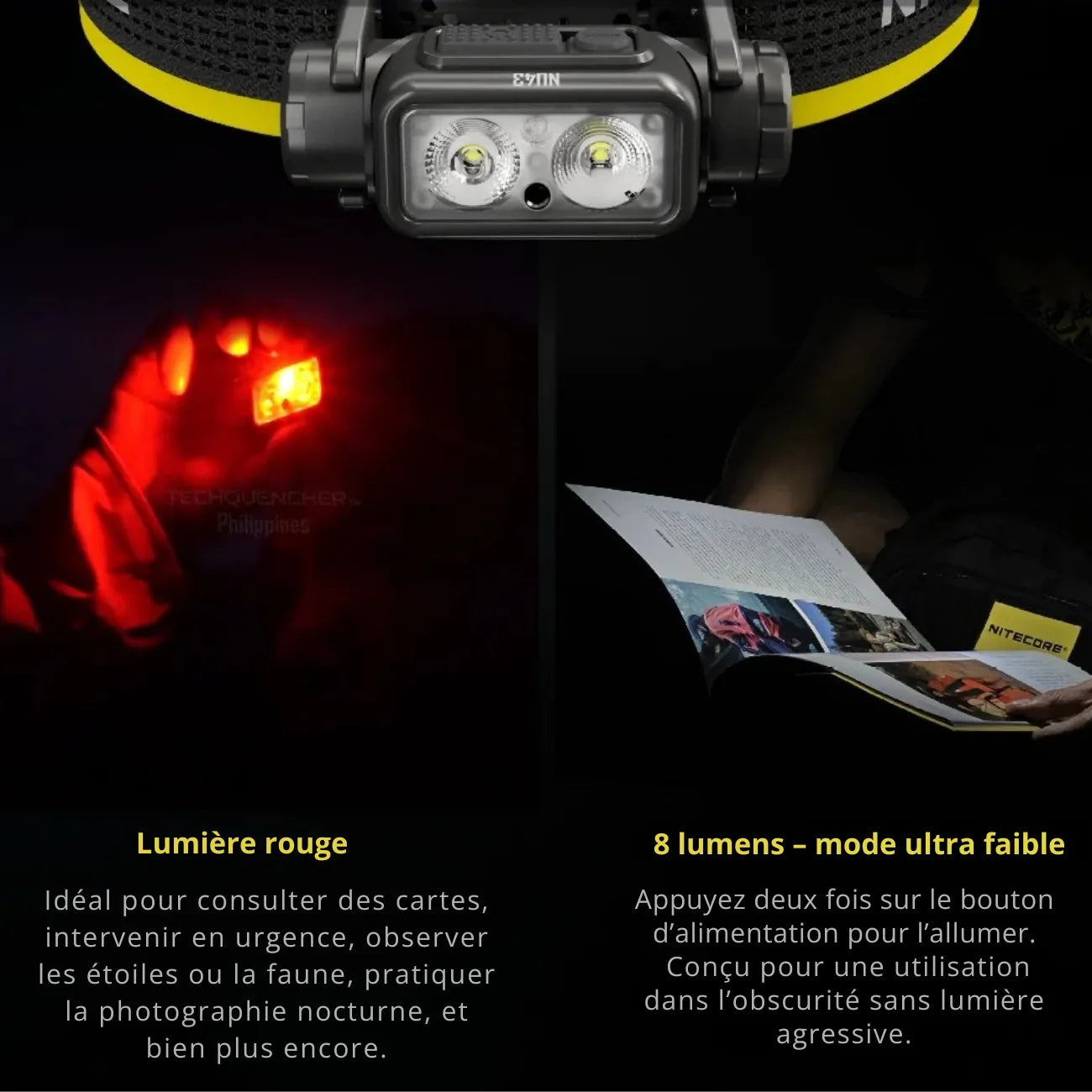 Rechargeable LED Headlamp | TrekWard