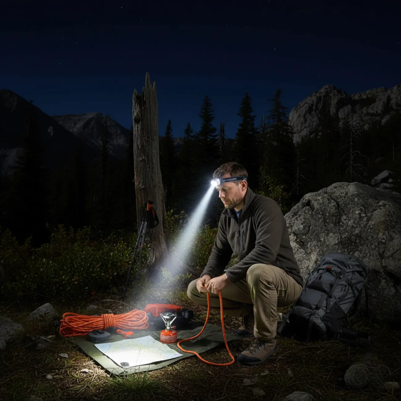 Powerful Headlamp for Hiking | TrekWard