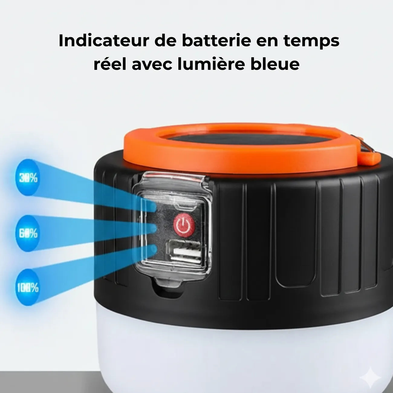 Solar USB Camping Lantern | TrekWard