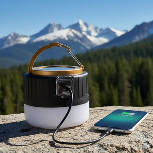 Solar USB Camping Lantern | TrekWard