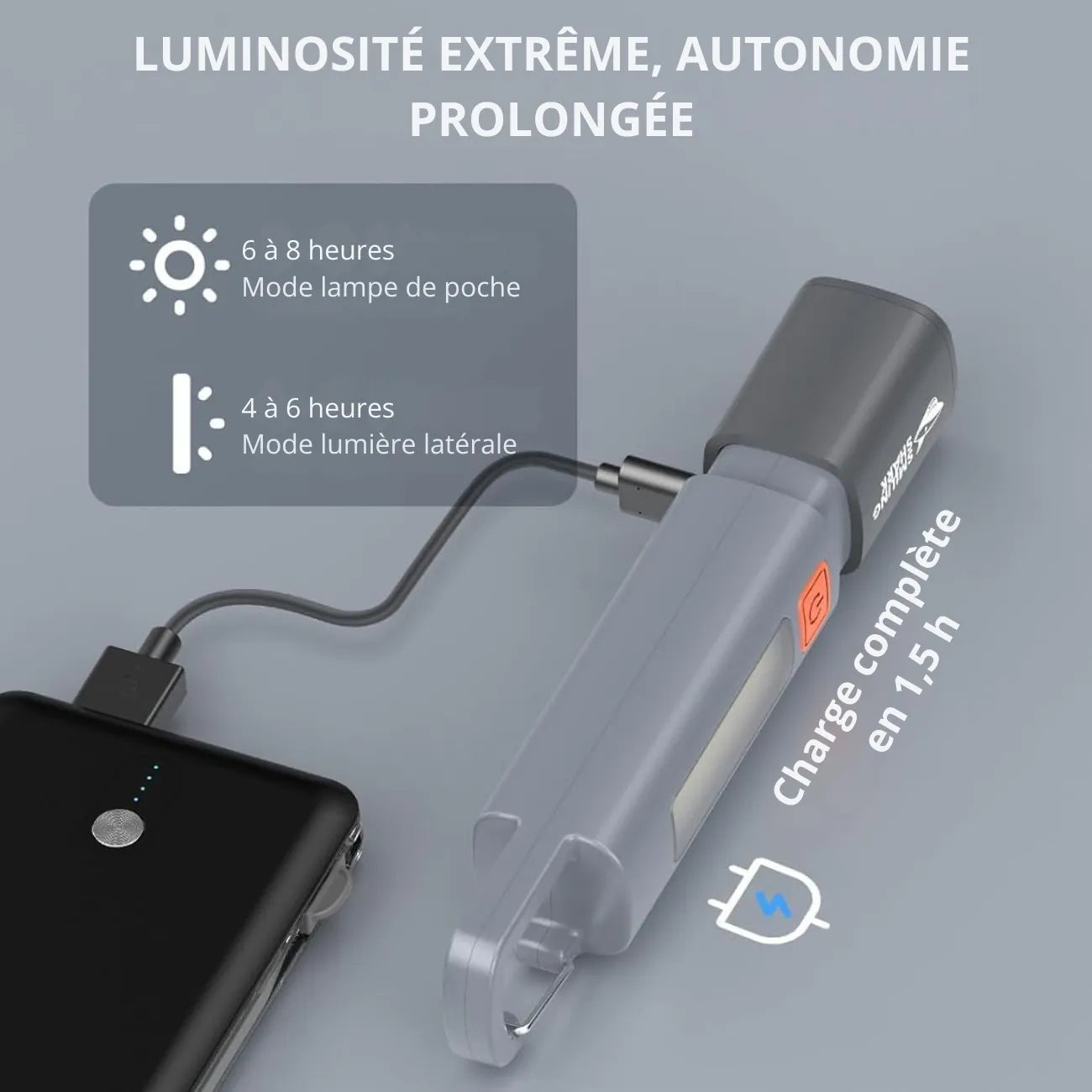 Rechargeable LED Torch | TrekWard