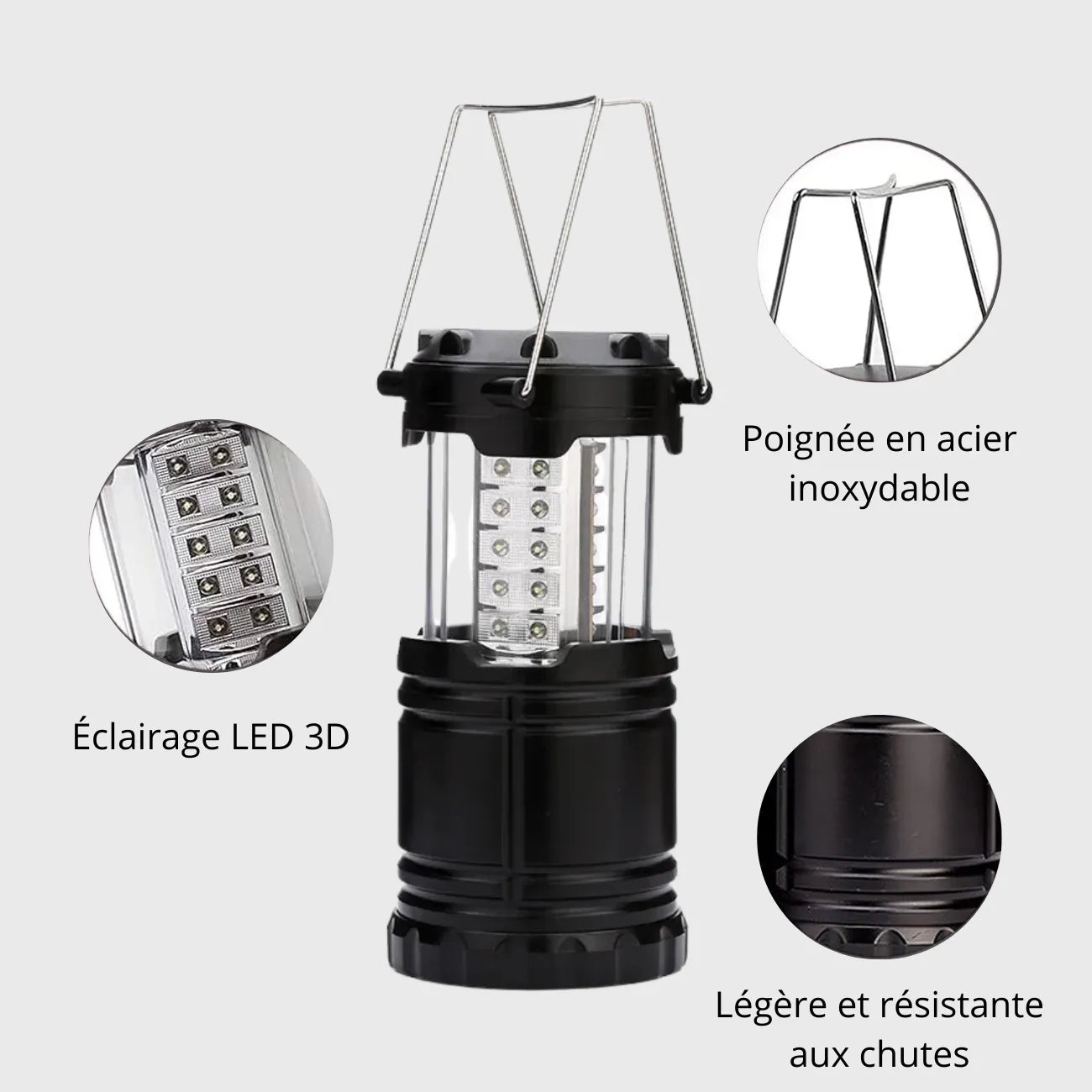 Camping Lantern with 360° Licht | TrekWard