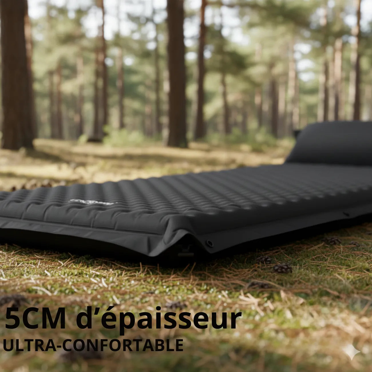 Hiking Camping Mat Inflatable 1P | TrekWard