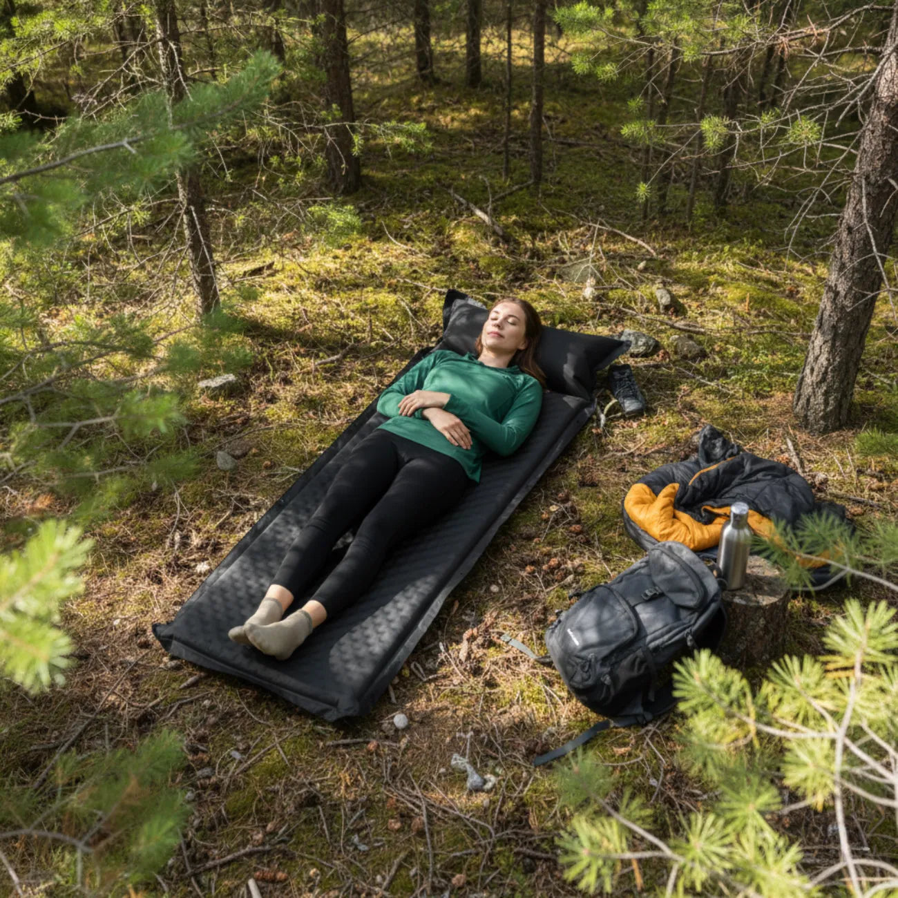 Hiking Camping Mat Inflatable 1P | TrekWard
