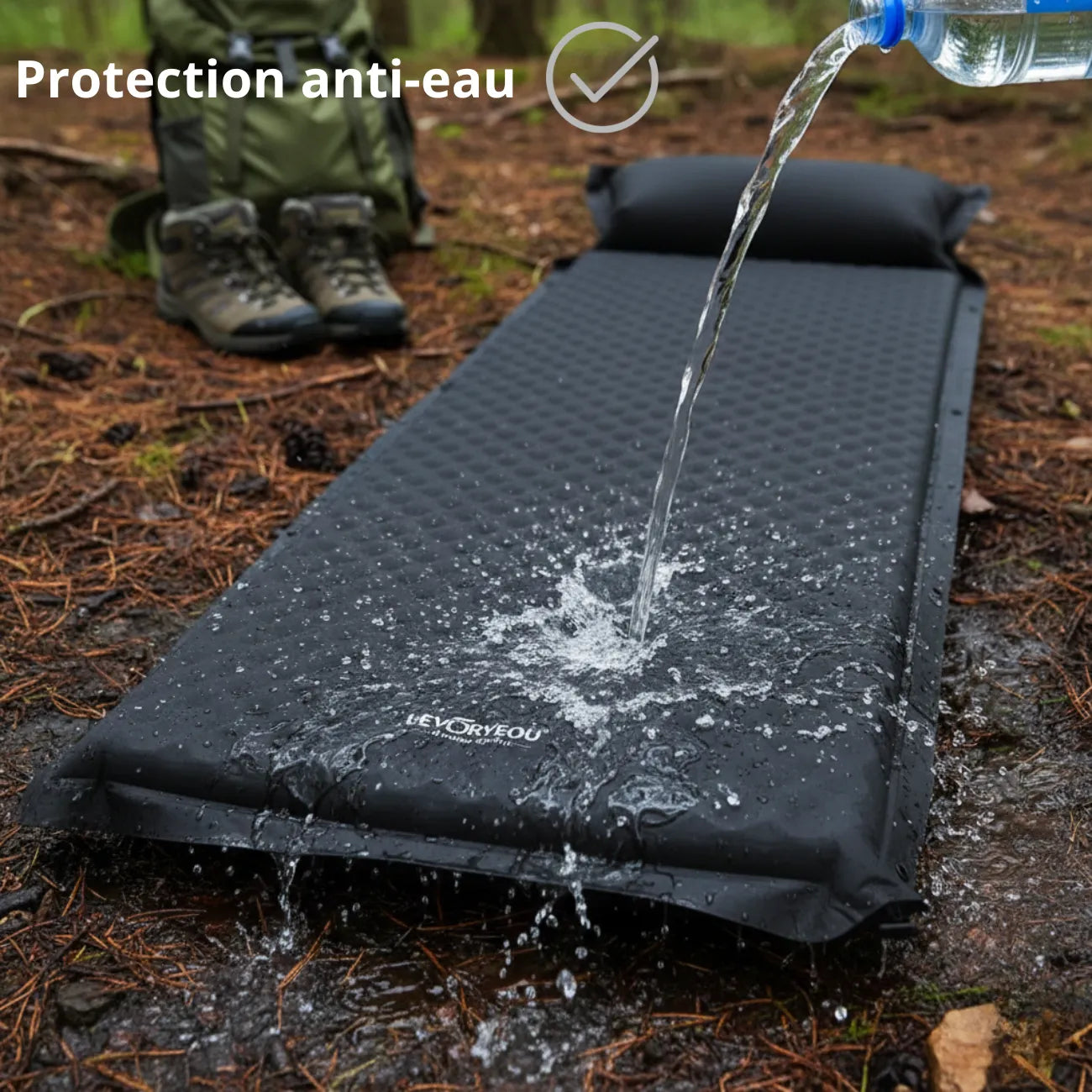 Hiking Camping Mat Inflatable 1P | TrekWard