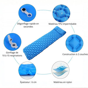 Comfortable Inflatable Camping Mat | TrekWard