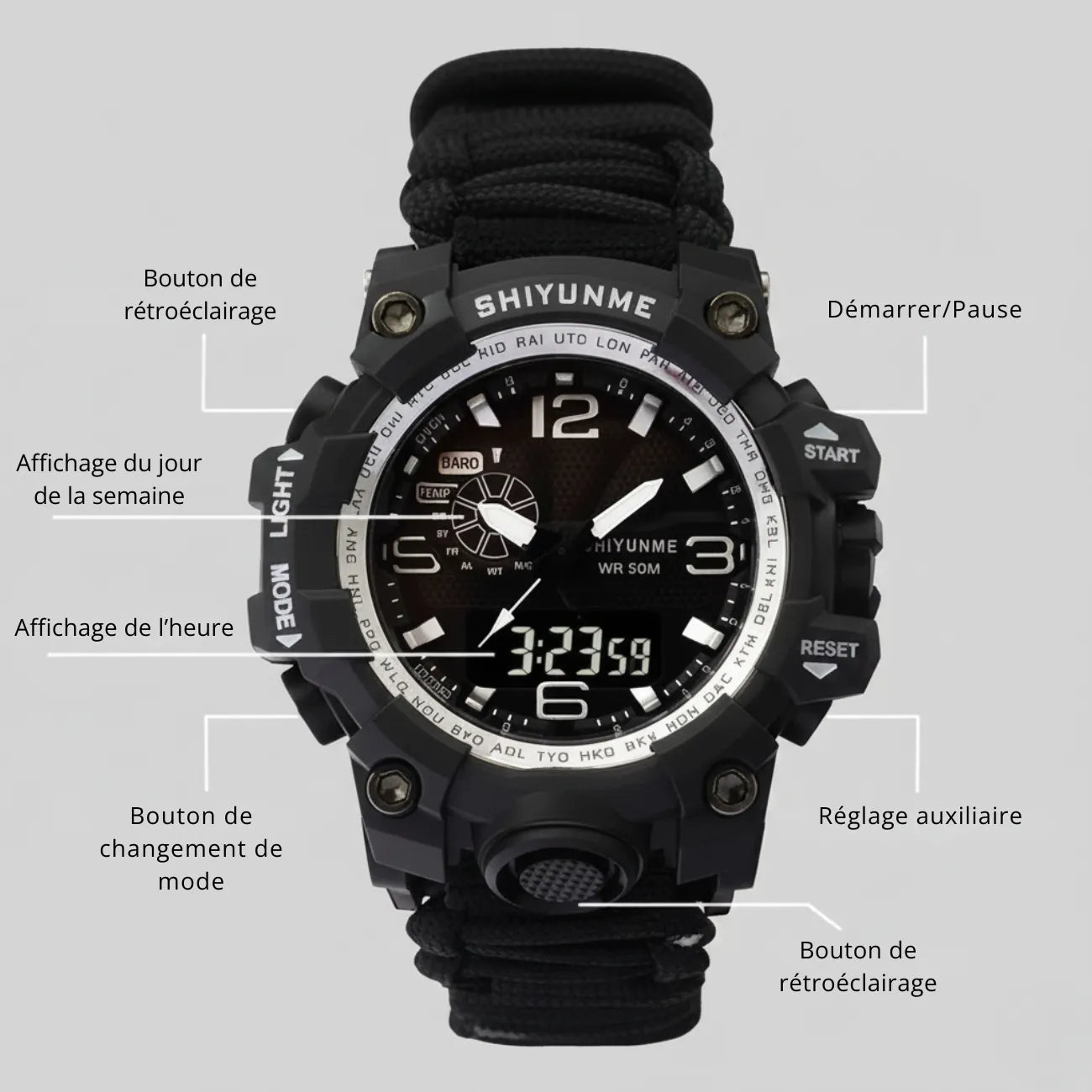 Tactical Outdoor Watch Military | TrekWard