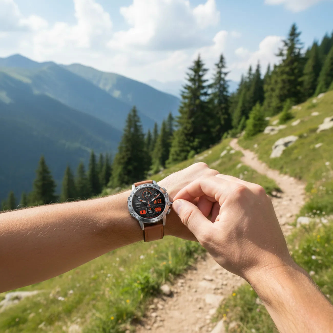 Outdoor Smartwatch with Calling | TrekWard
