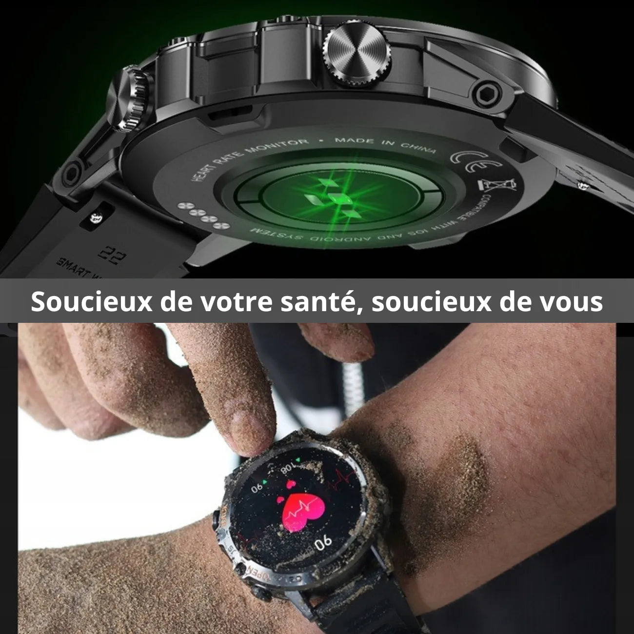 Outdoor Smartwatch with Calling | TrekWard