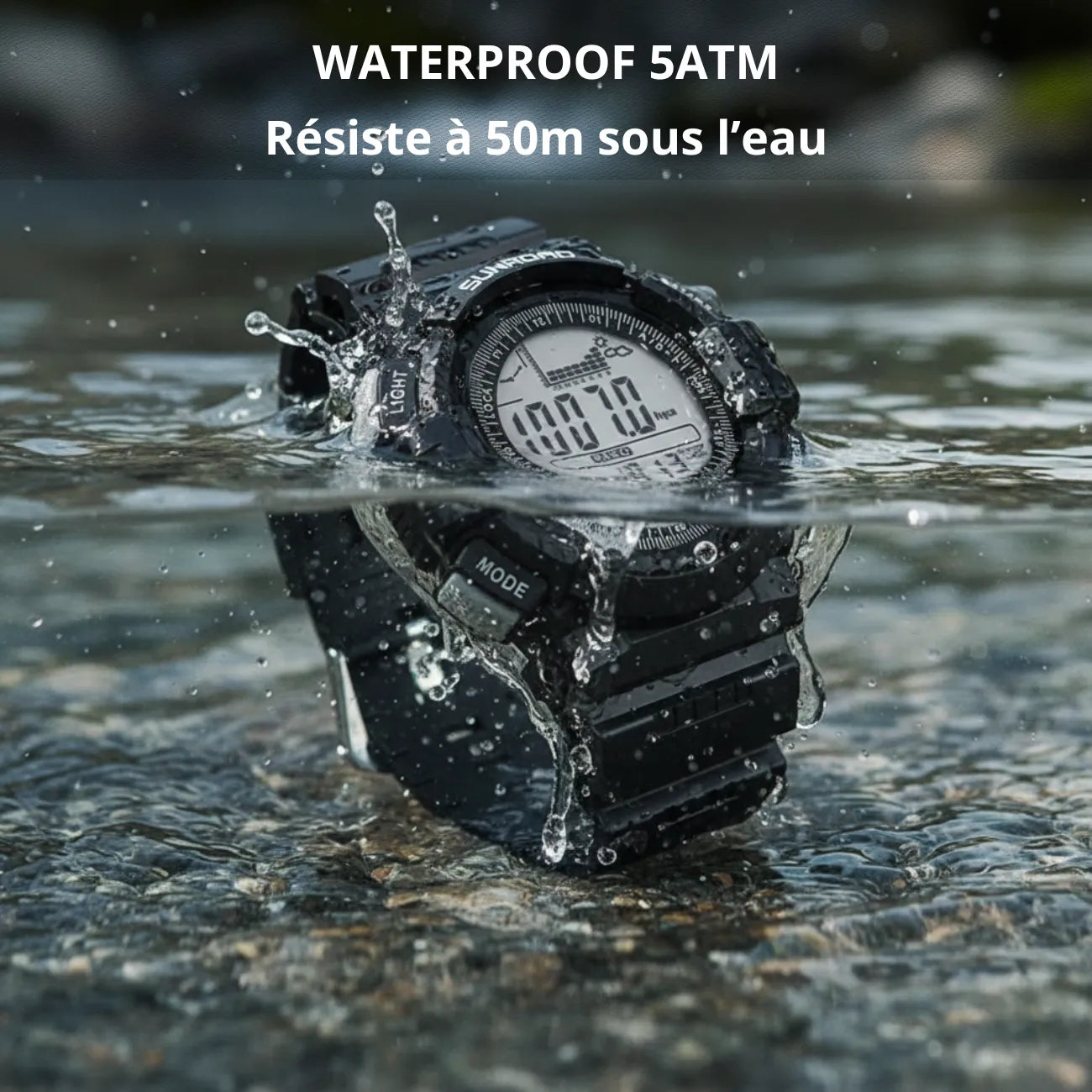 Men's Digital Outdoor Watch | TrekWard