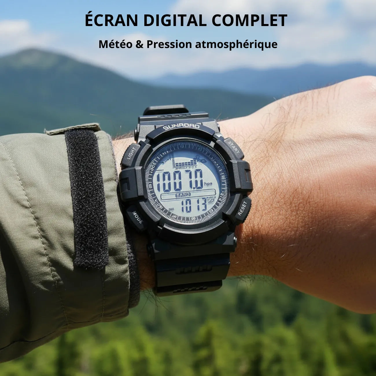 Men's Digital Outdoor Watch | TrekWard