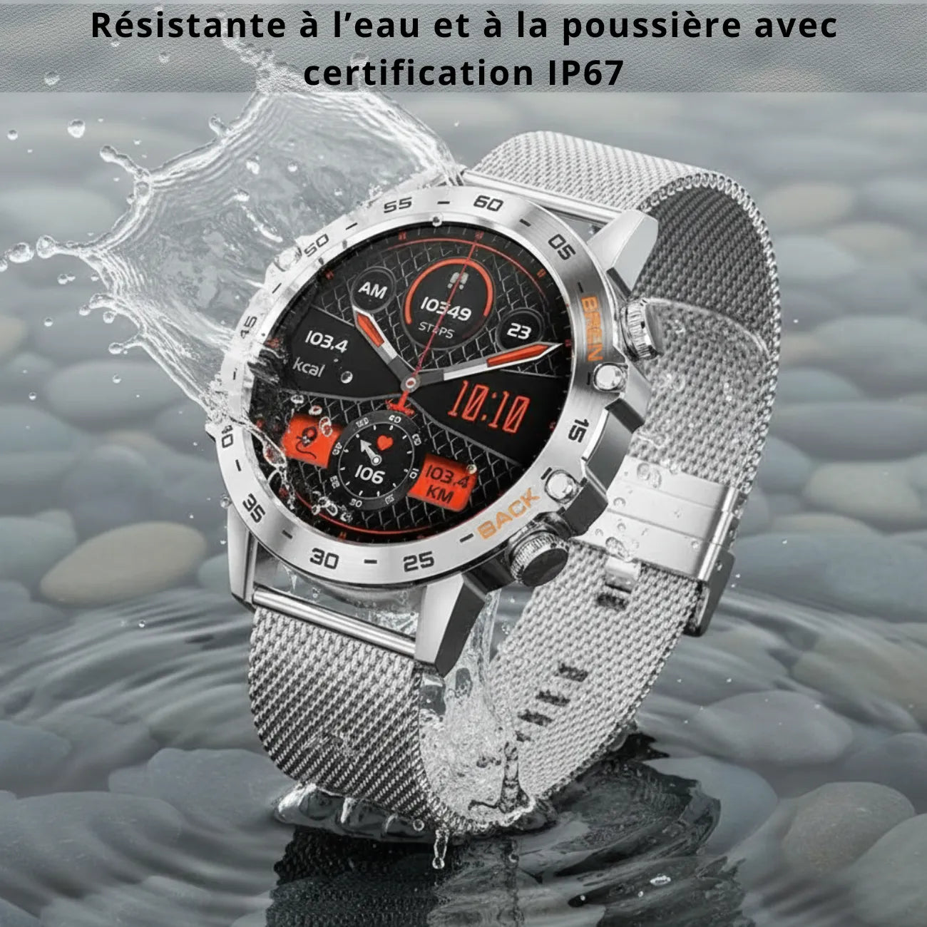 Trekking Smartwatch EdelSteel | TrekWard