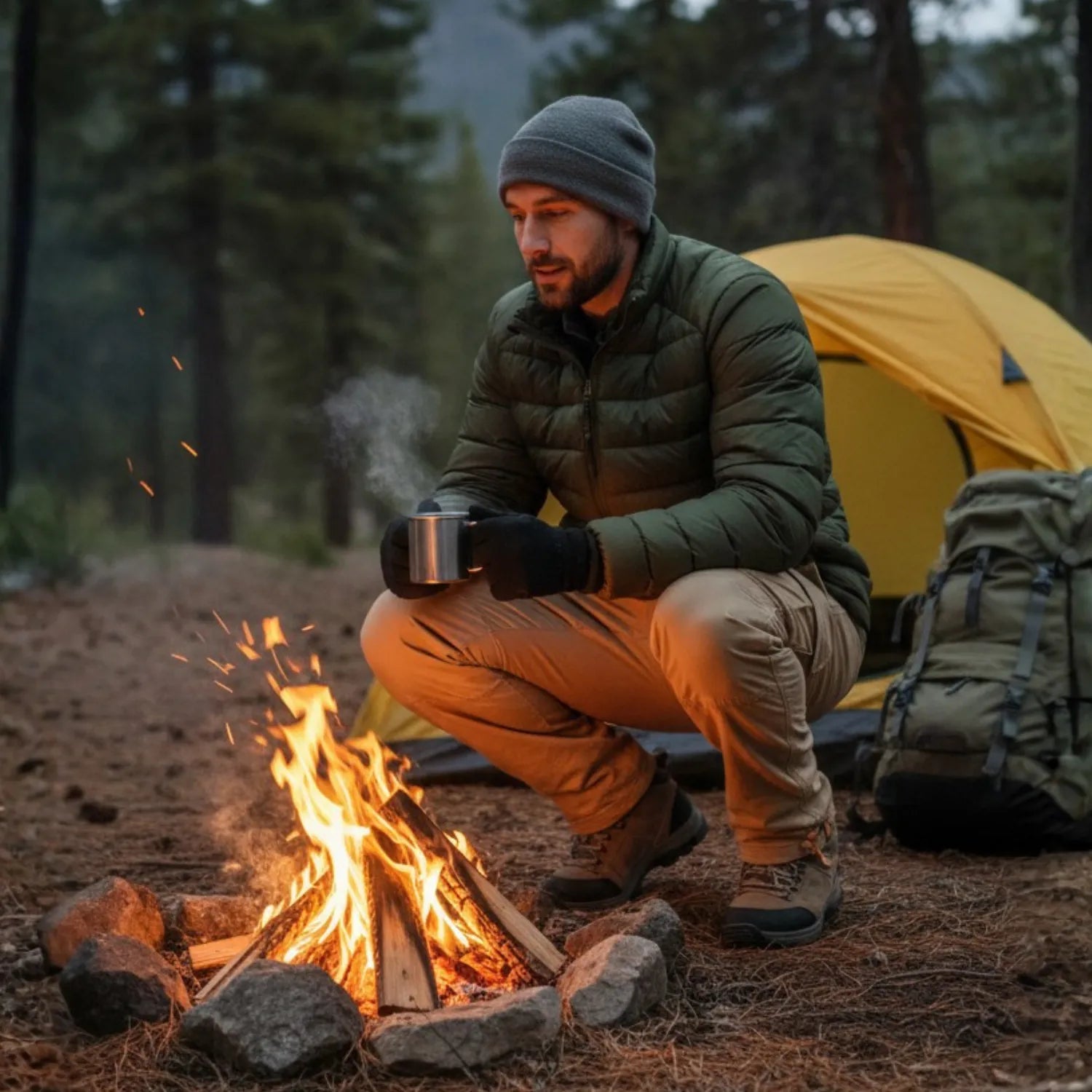 Men's Cargo Pants in Cotton | TrekWard