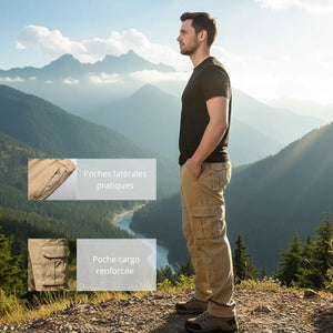 Men's Cargo Pants in Cotton | TrekWard