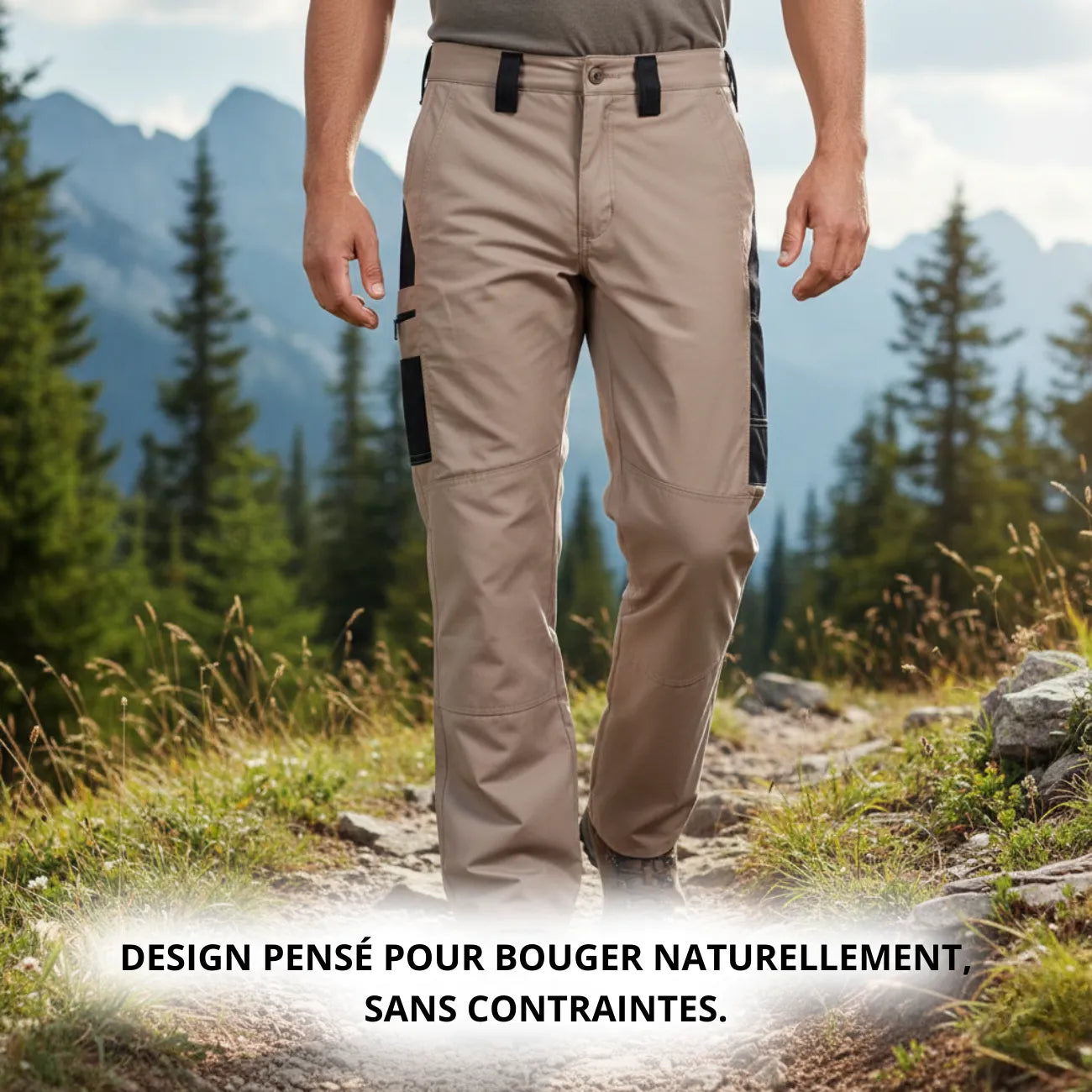 Men's Hiking Pants Viele Pockets | TrekWard