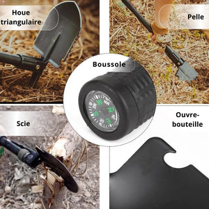 Military Folding Shovel with Pickaxe | TrekWard