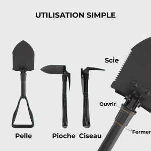 Folding Multi Purpose Shovel | TrekWard
