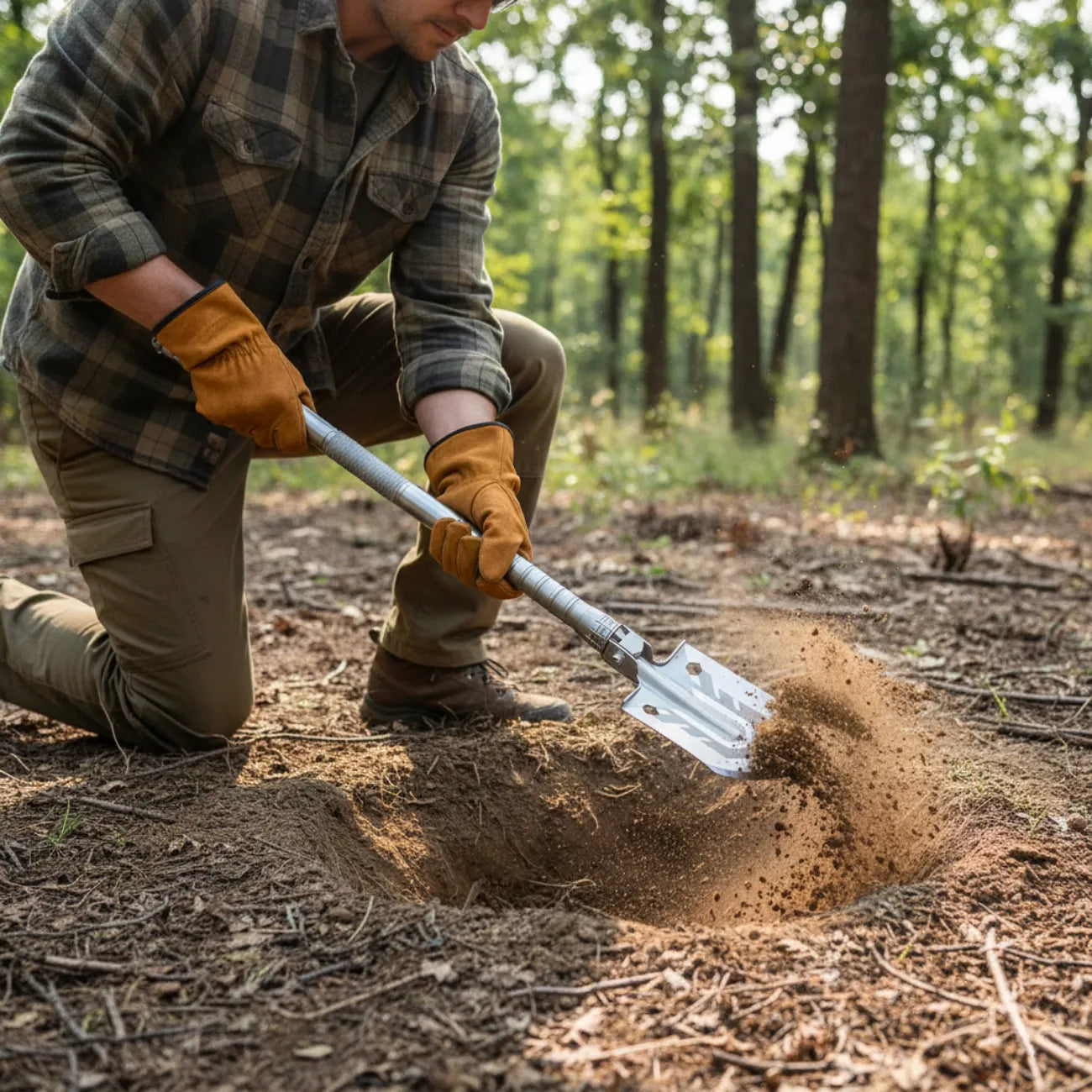 Aluminium Folding Shovel Multi Function | TrekWard