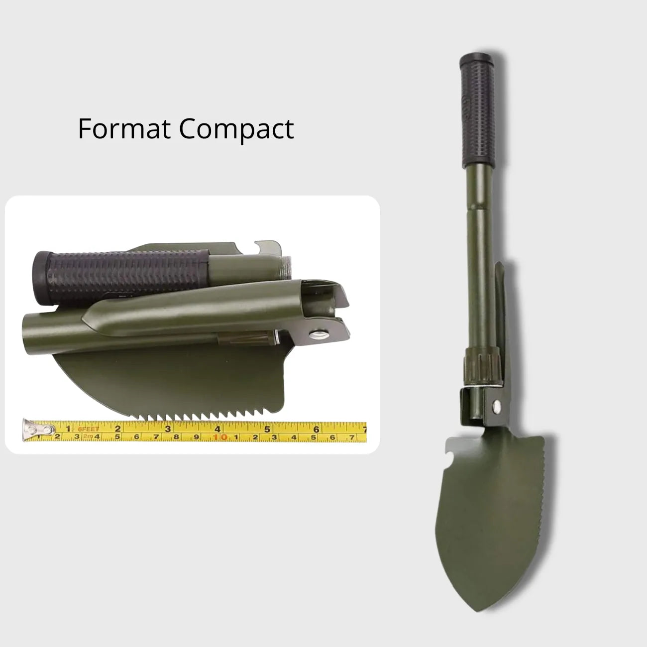 Military Folding Shovel Steel | TrekWard