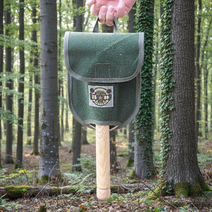 Hiking Folding Shovel with Wooden Handle | TrekWard