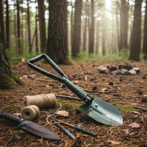 Folding Shovel 4 in 1 Steelblatt | TrekWard