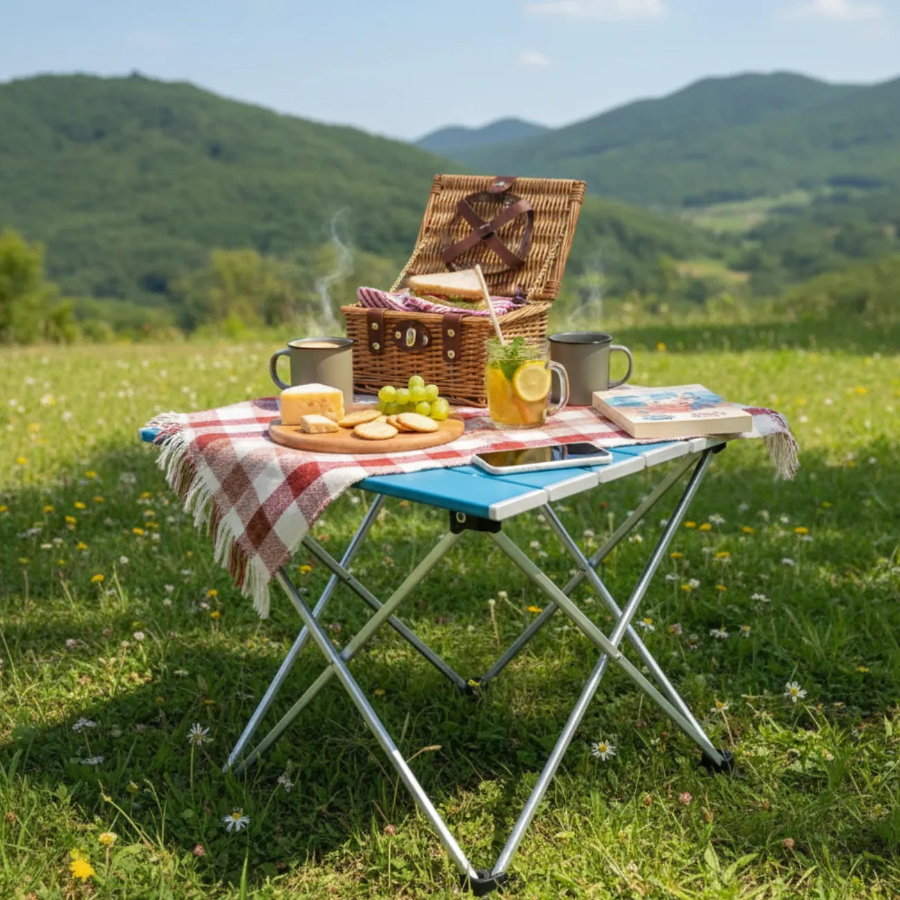 Camping Compact Folding Table | TrekWard