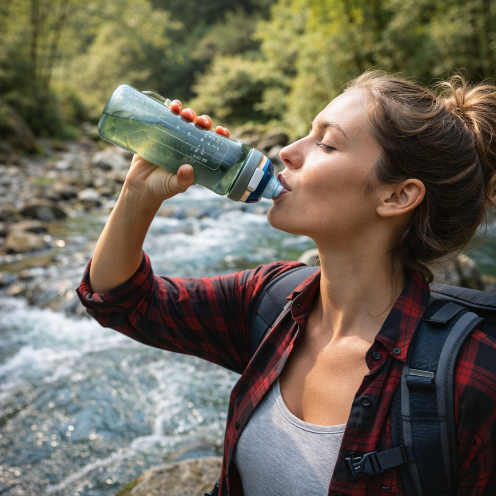 Hiking Water Bottle with Filter | TrekWard